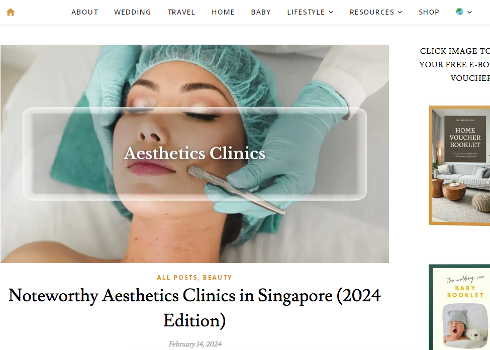 noteworthy aesthetics clinics in singapore